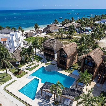 Kabanas & Beach Club Ojo De Agua プエルト・モレロス エクステリア 写真